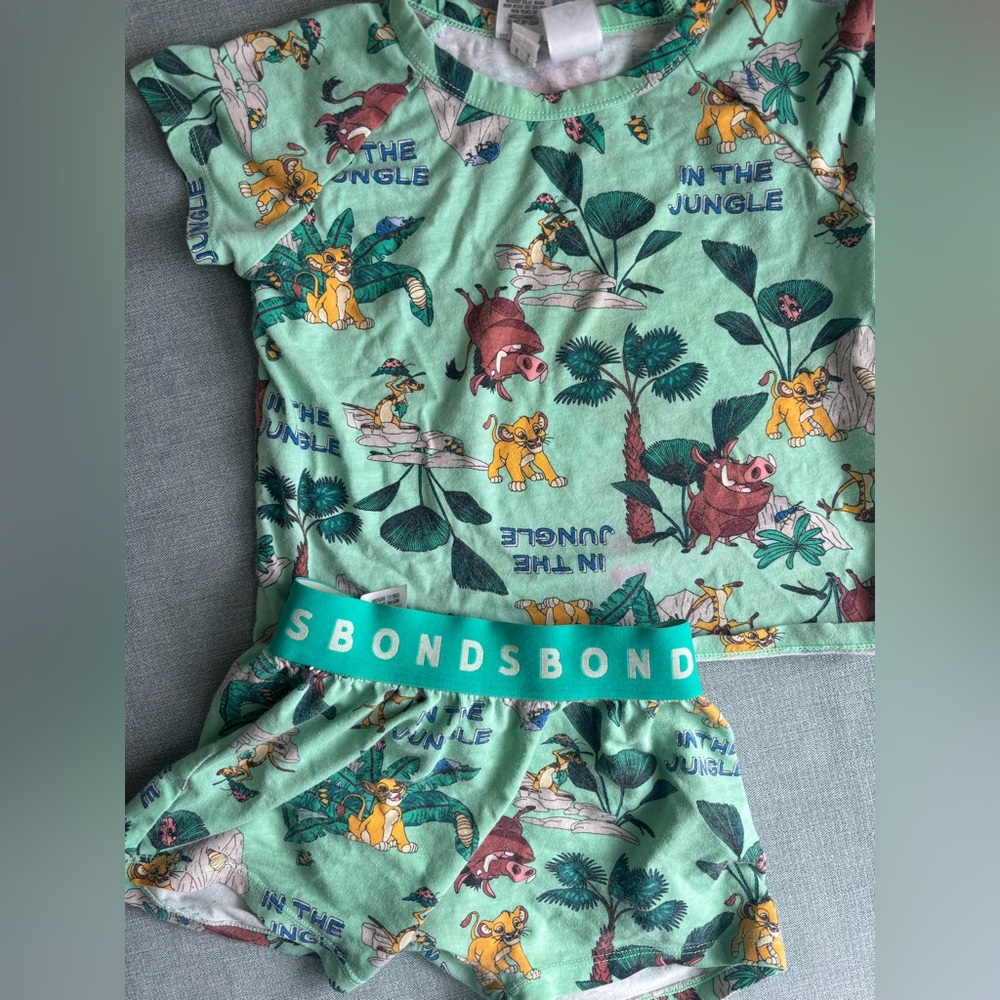 Bonds the lion king pajama set
